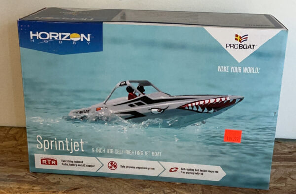 Sprint jet 9-inch RTR self-righting jet boat