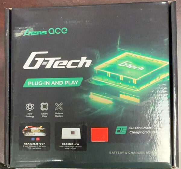 G-tech plug-in and play 2S 35C with 1TO3 lipo battery