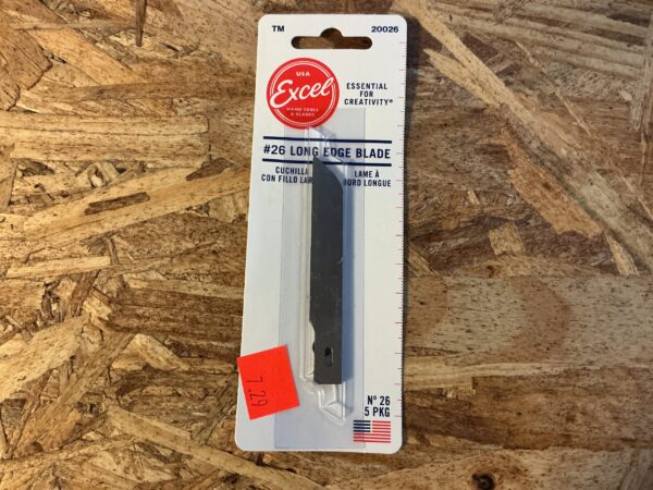 #26 long edge blade