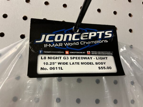 10.25 wide late model body