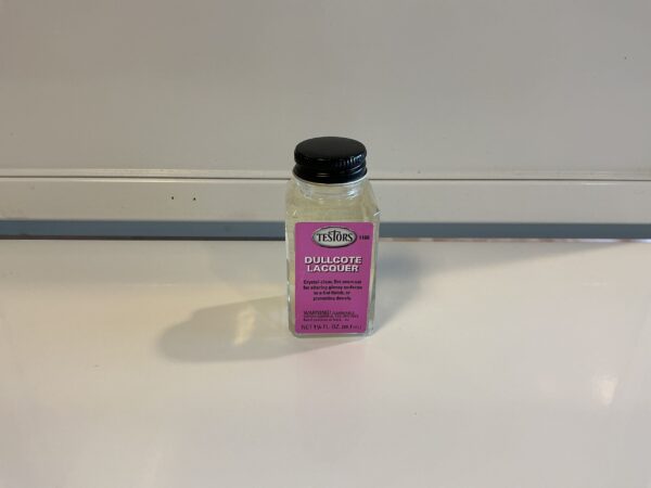 Dullcote lacquer