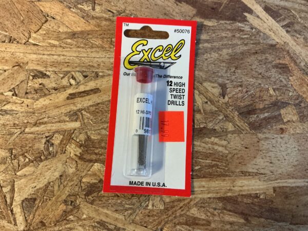 12 high speed twist drills #78