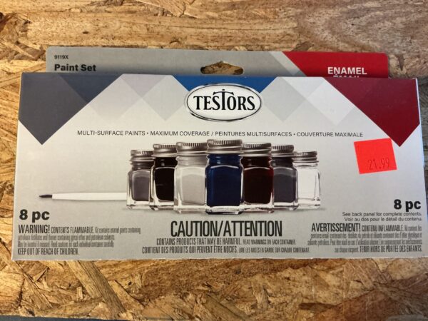 Enamel paint set