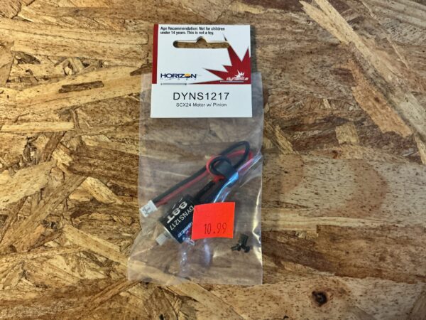 Scx24 motor w/pinion