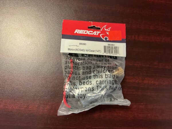 Redcat motor rc549 with gear 14T