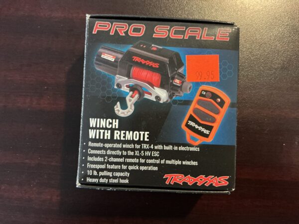 Pro scale winch with remote