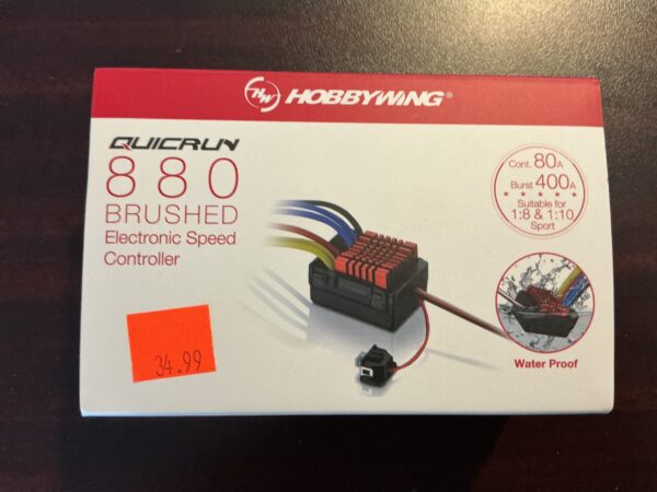 Quicrun 880 brushed electronic speed controller