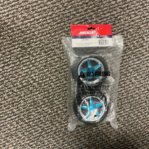 06026PB Pre-mounted 1/10 buggy rear tires and wheels