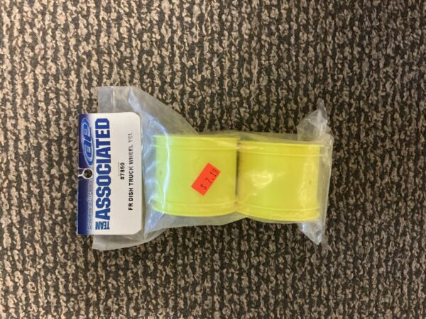 Fr dish truck wheel yellow