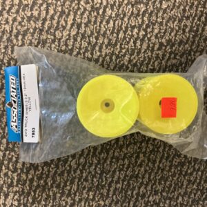 2wd front wheel 2.2” 12mm hex yellow