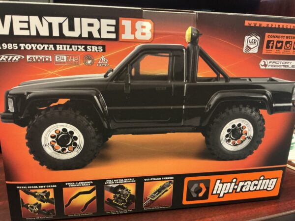 Venture 18 1985 Toyota Black