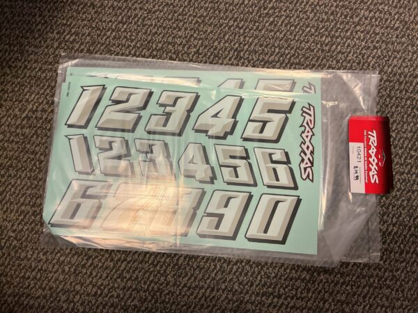 Decal sheet modified